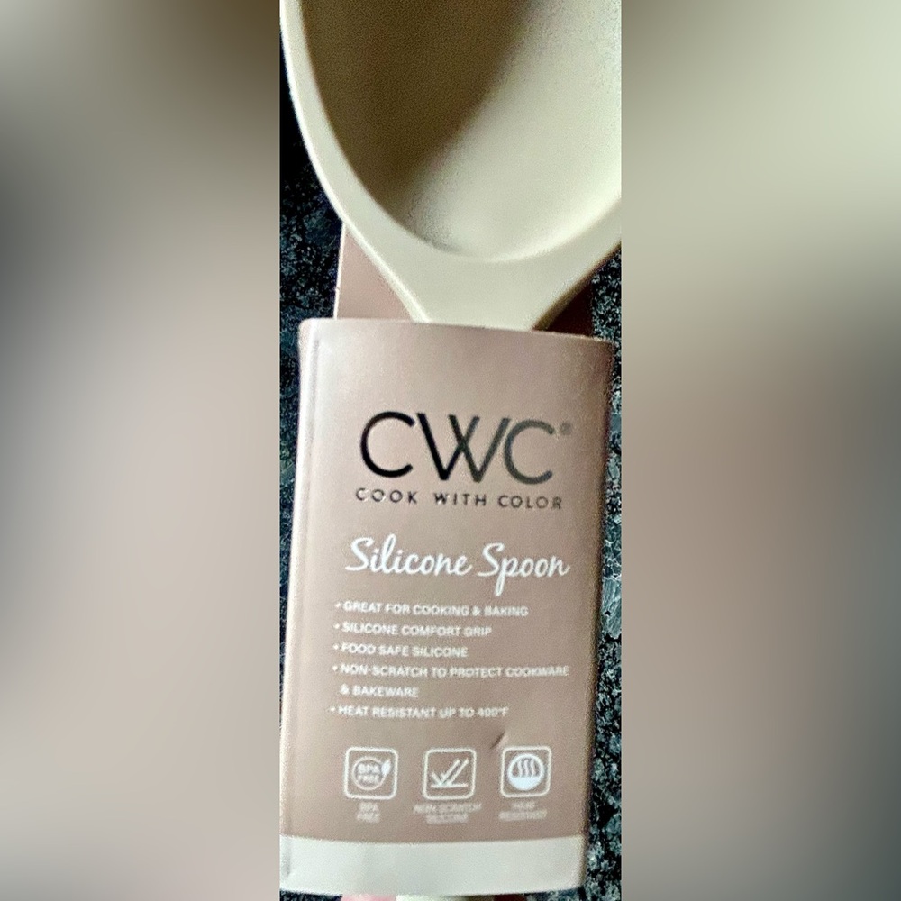 CWC 2-pack Silicone spoons NWT - Picture 2 of 6